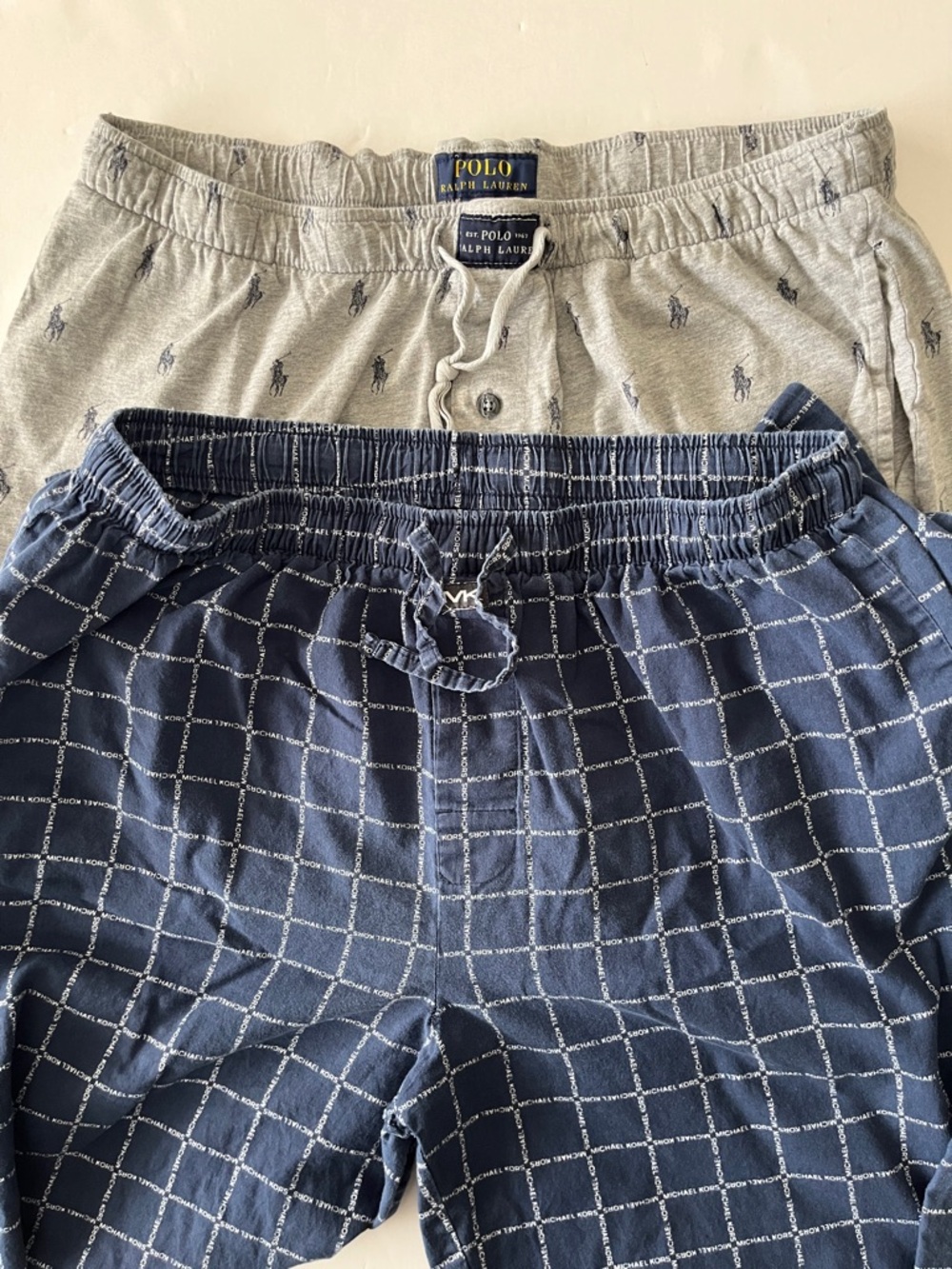 Michael Kors and Polo Ralph Lauren Sleepwear Set Pair